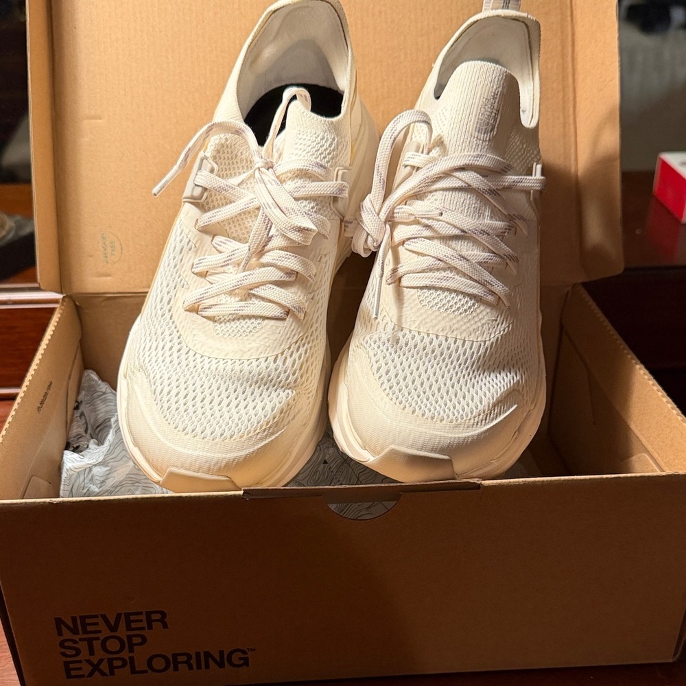 The North Face Beige Slip-On Sneakers